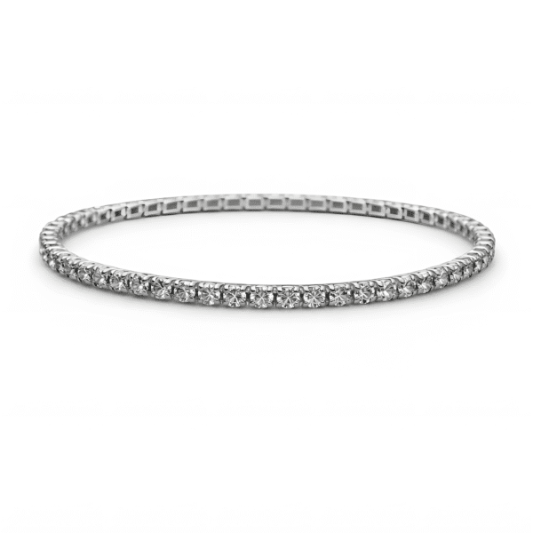 Delicate Pavé Tennis Bracelet