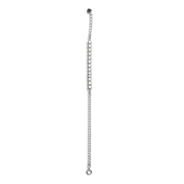 Delicate Diamond Bar Chain Bracelet