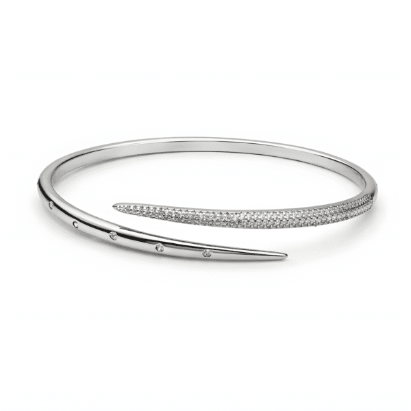 The Tapered Serpentine Wrap Bracelet