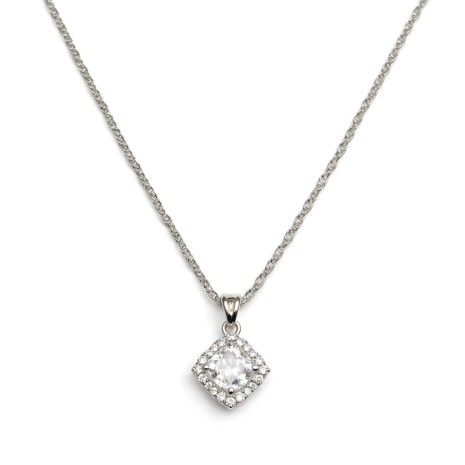 The Meridian Square Pendant