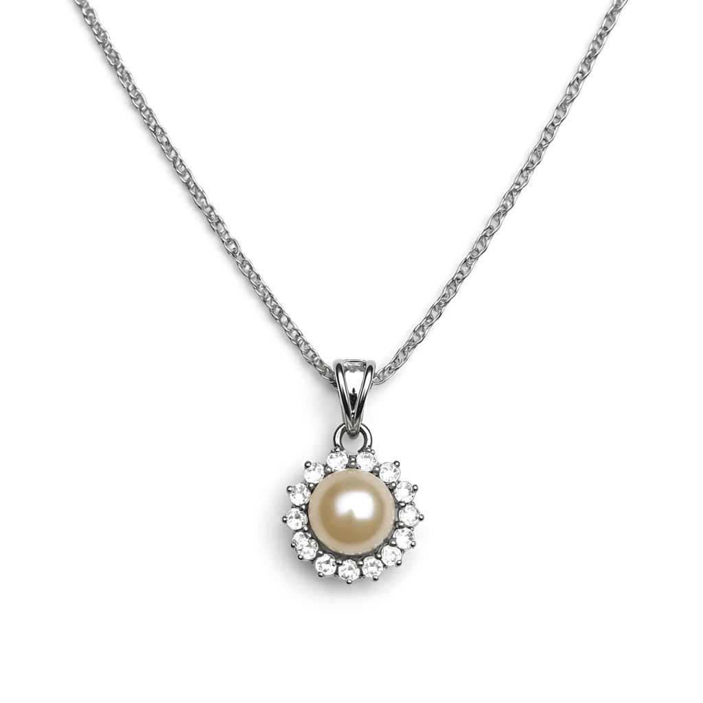 Pearl Sunburst Pendant