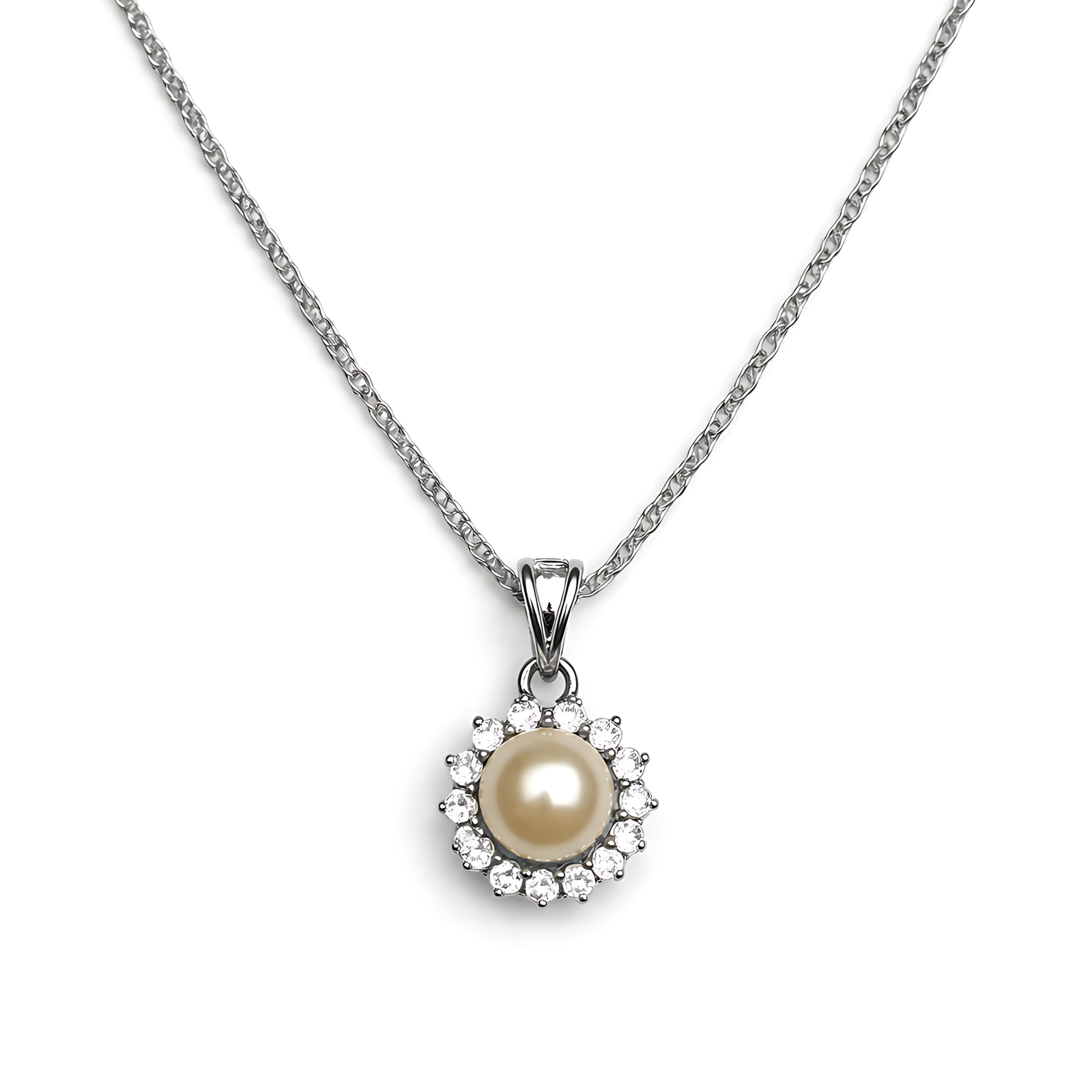 Pearl Sunburst Pendant