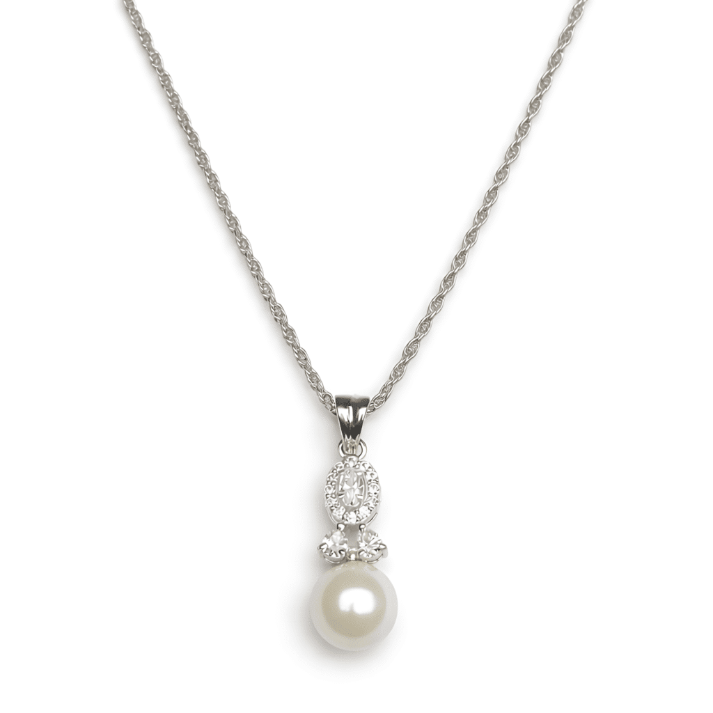 Tiered Pearl Drop Pendant