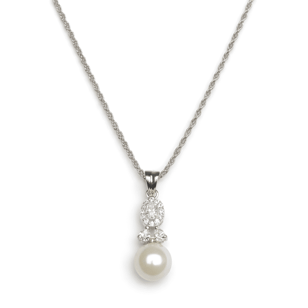Tiered Pearl Drop Pendant