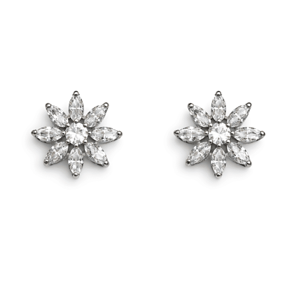 Marquise Sunburst Earring