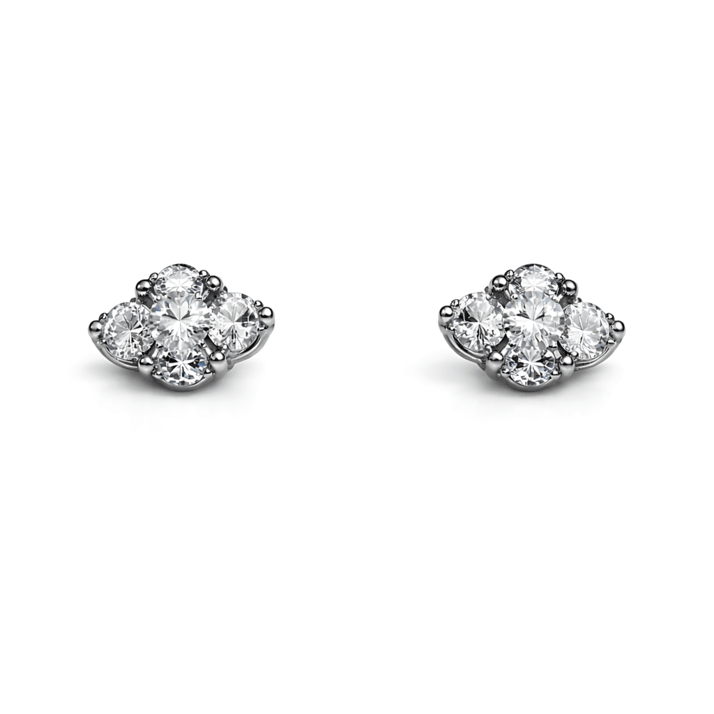 Marquise Trio Earring
