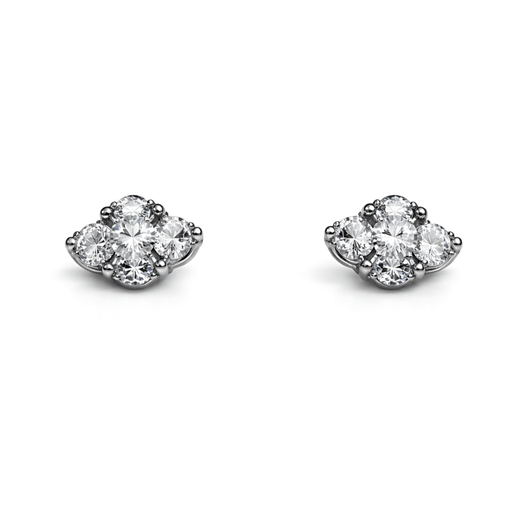 Marquise Trio Earring