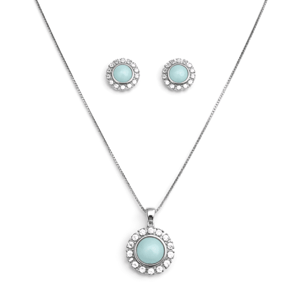 Celestial Blue Necklace Set