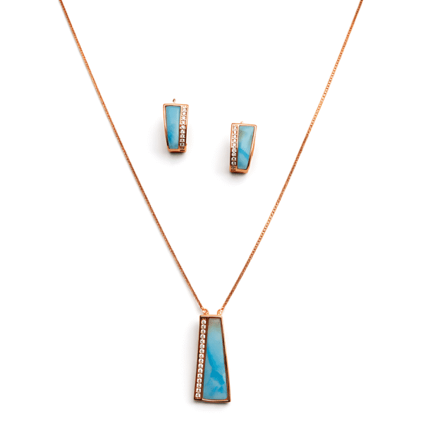 Azure Taper Necklace Set