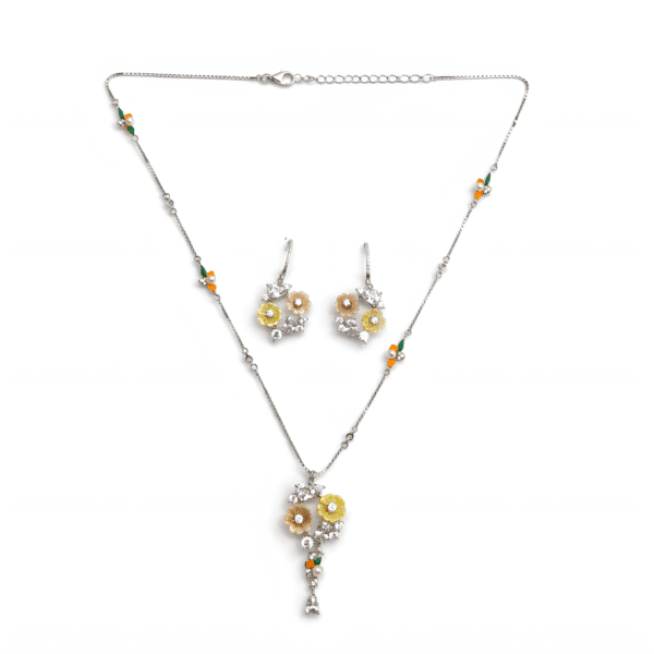 Spring Blossom Necklace Set