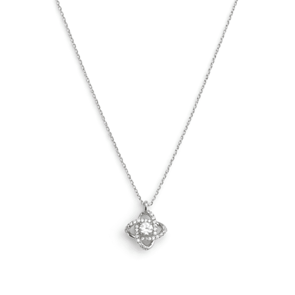 Sparkling Floral Pendant