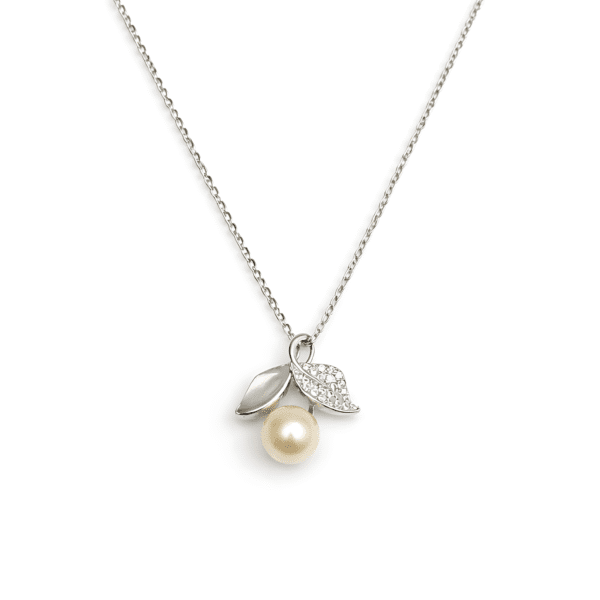 Pearl Leaf Pendant