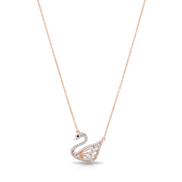 Elegant Swan Pendant