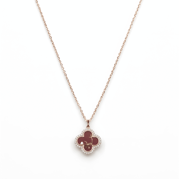 Crimson Clover Pendant