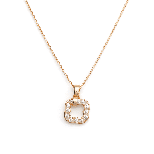 Openwork Quadrilobe Pendant