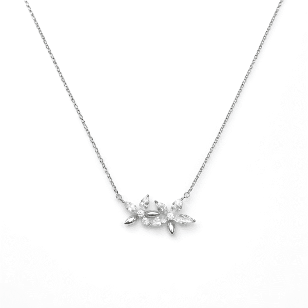 Marquise Floral Cluster Pendant