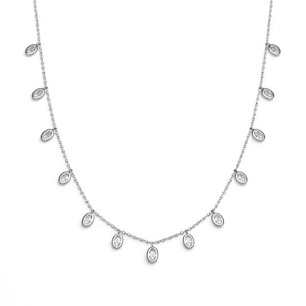 Marquise & Round Station Pendant