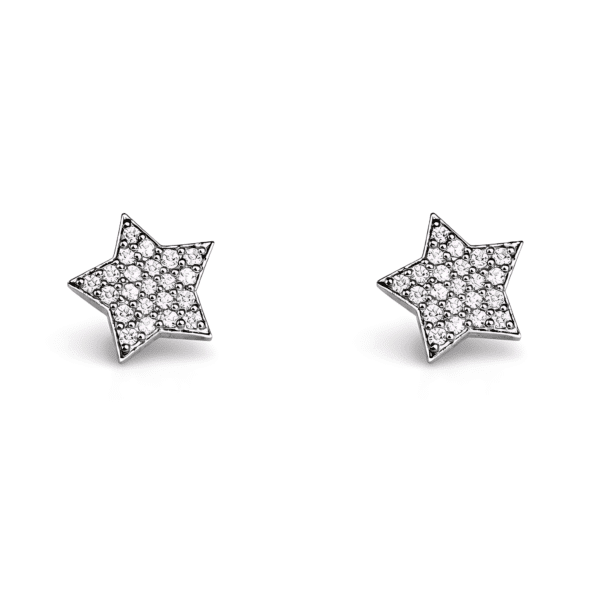 Pave Star Earring