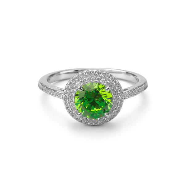 Emerald Green Sparkle Ring