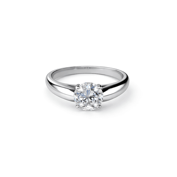 Brilliant Round Solitaire Ring