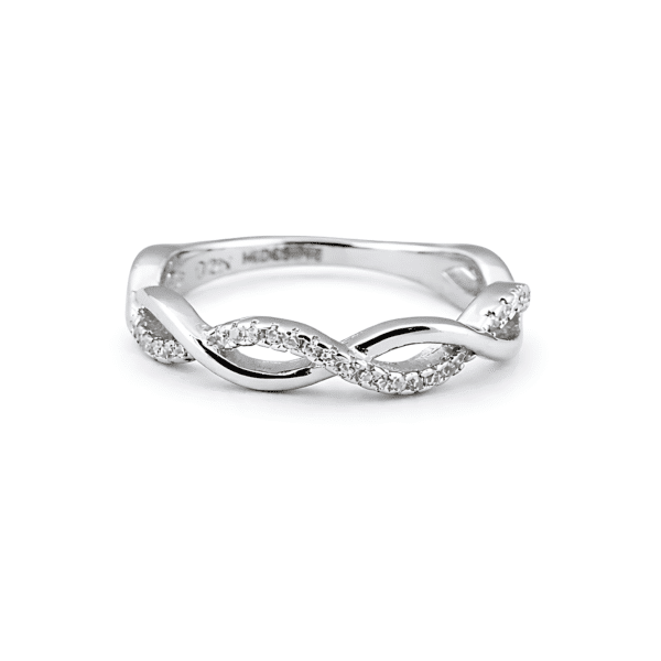 Braided Eternity Band