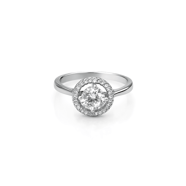 Classic Floating Halo Ring