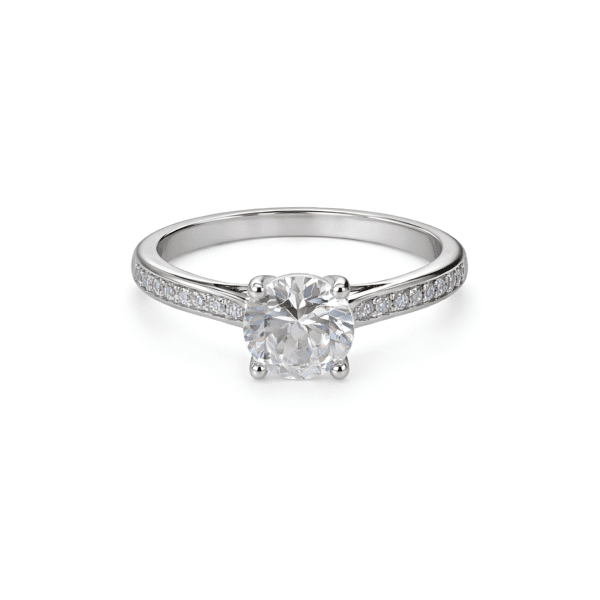 Pavé Solitaire Classic