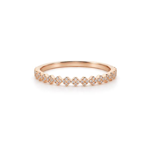 Rose Gold Rhombus Band