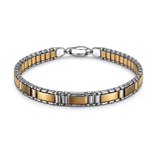 Industrial Bicolor Frame Bracelet