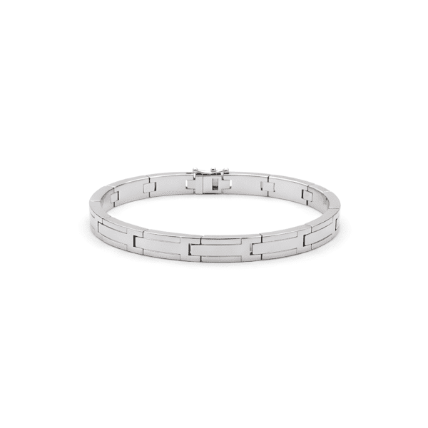 Polished Interlock Bracelet