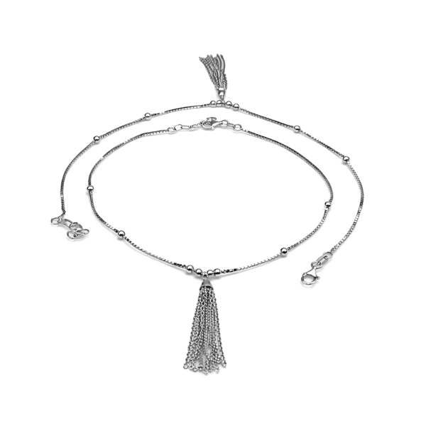 Beaded Tassel Payal Set