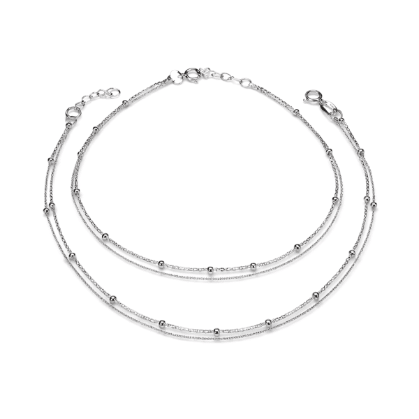 Delicate Double-Bead Payal