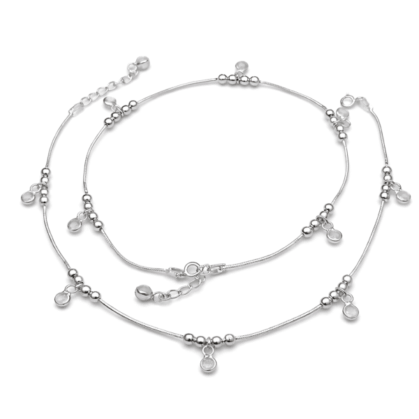 Celestial Bead & Disc Payal