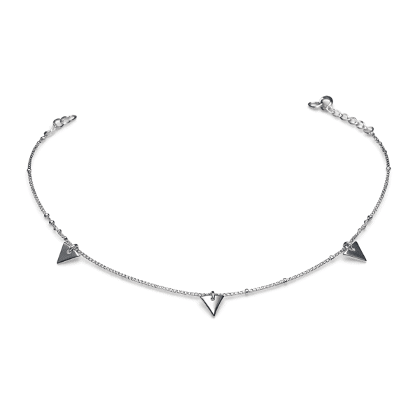 Triangle Accent Anklet