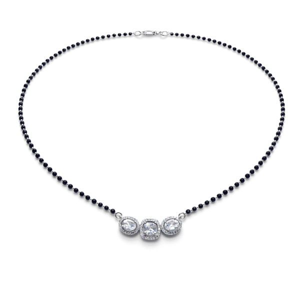 Triple Luminous Orb Mangalsutra